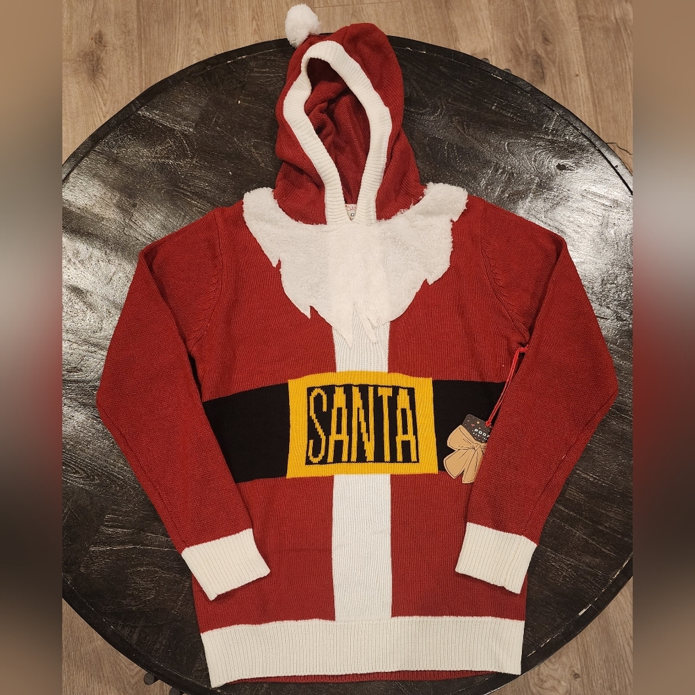 Women's Hooded Christmas Sweater